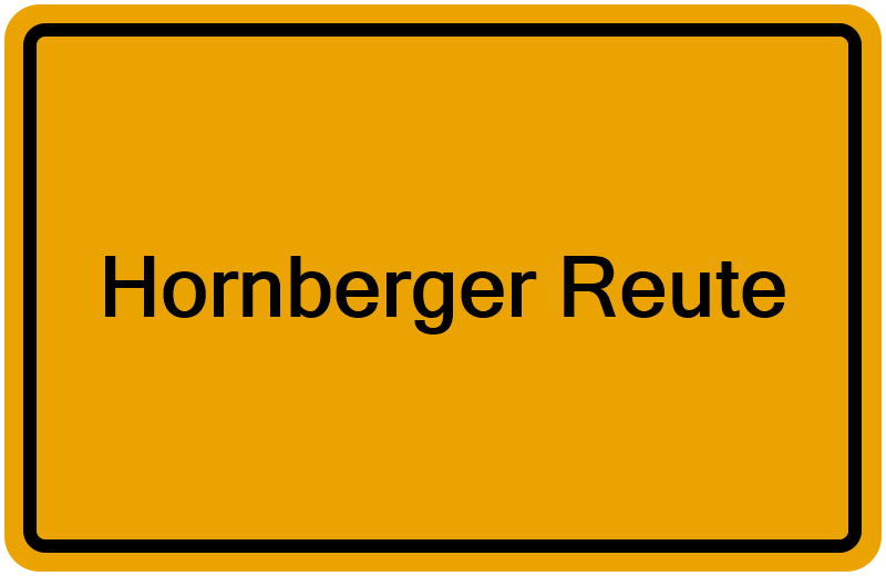 Handelsregisterauszug Hornberger Reute